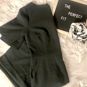 3/$64 Fitted Black Loft Dress with Pockets
